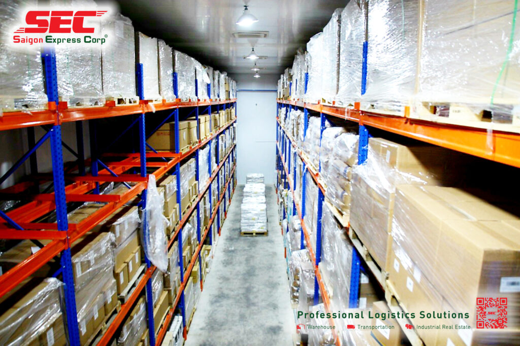 Dịch vụ cho thuê kho lưu trữ thực phẩm đóng hộp tại SEC Warehouse